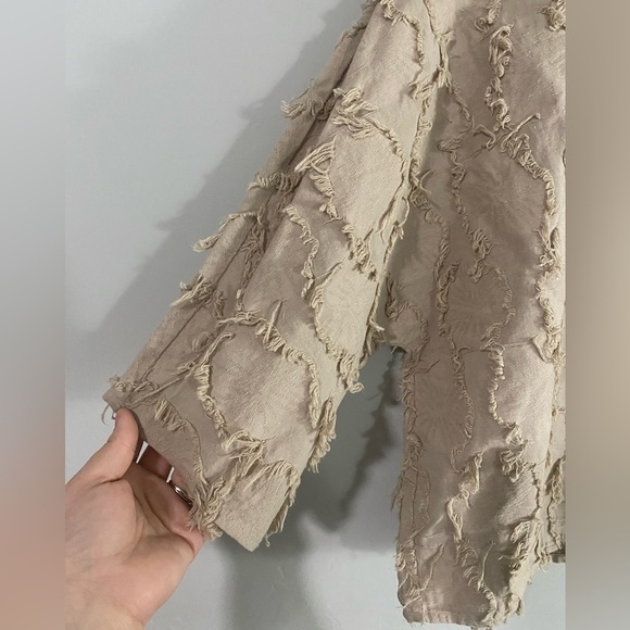 Peck&Peck - Cotton/Linen Fringe Top - Picture 6 of 9